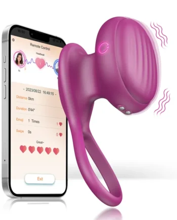 App Remote Control G Spot Clitoral Stimulator Vibrator