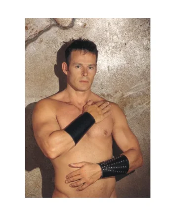 Arm Gauntlet Decorated With Rivets