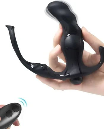 ARMONY - KNIGHT VIBRATOR ANAL PROSTATE & RING REMOTE CONTROL BLACK