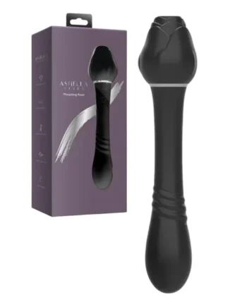 Ashella Vibes Suction Rose Thrusting Vibrator
