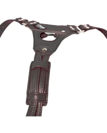 Aslan Double Up Dildo Cuffs - Cherry