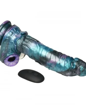 Astro 8.7 Inch Thrusting & Vibrating Fantasy Dildo w/ Suction Cup