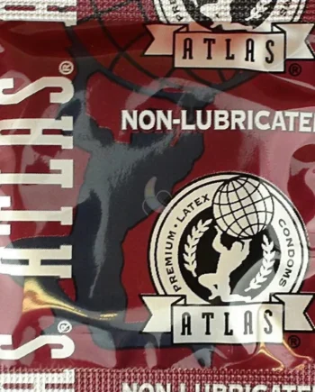 Atlas Non-Lubricated Latex Condoms