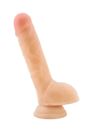 Au Naturel 9 Inch Sensa Feel Dildo - Beige