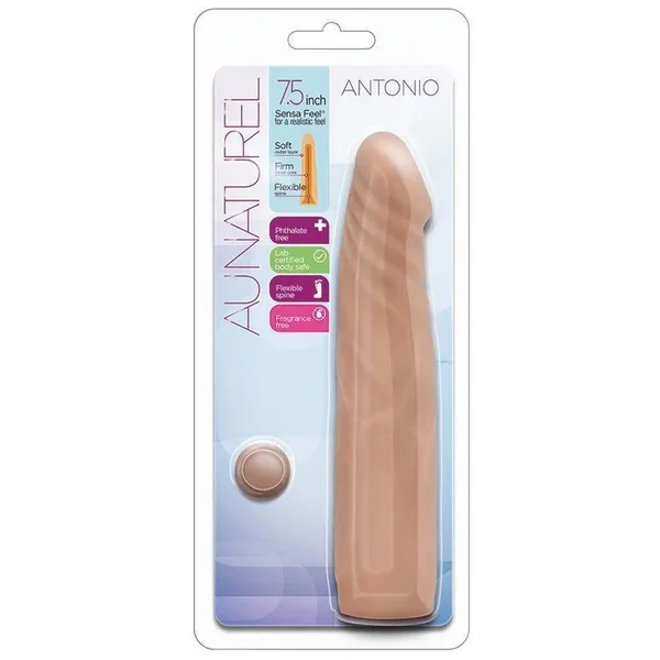 Au Naturel Antonio Latin Realistic Dildo – 7.50 Inches | Blush
