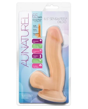 Au Naturel Sensa Feel Dildo-Beige 6.5
