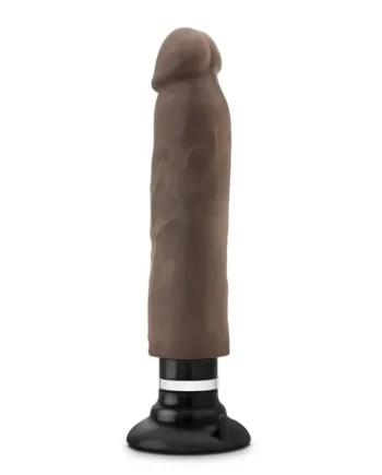Au Naturel Sensa Feel Magnum Vibrating Dong Chocolate 12.5 Inch