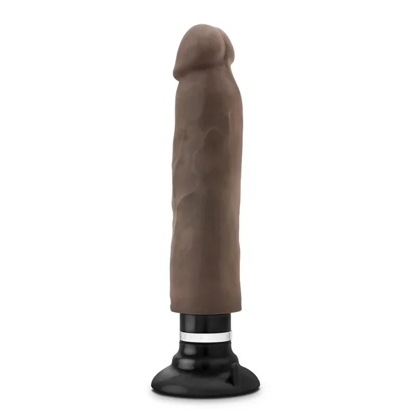 Au Naturel Sensa Feel Magnum Vibrating Dong Chocolate 12.5 Inch