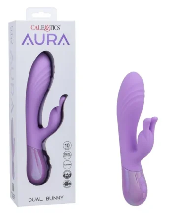 Aura Dual Bunny Vibrator by Cal Exotics