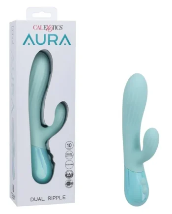 Aura Dual Ripple Vibrator by Cal Exotics