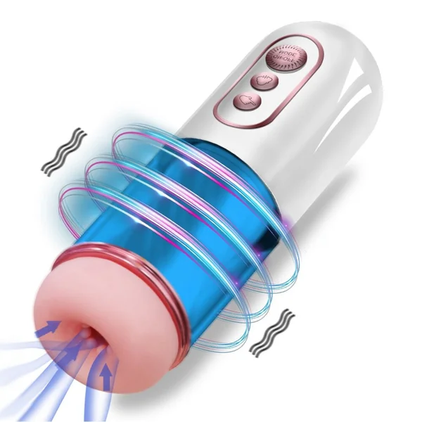Automatic Male Masturbator Blowjob Vagina Masturbation Pussy Sex Toys for Men Sucking Machine
