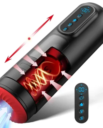 Automatic Male Masturbator Cup Pocket Suction Masturbation Telescopic Vagina Sucking Blowjob Sex Toys for Men