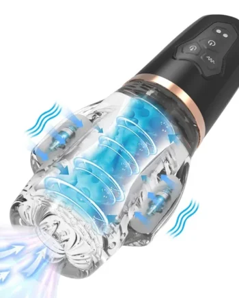 Automatic Sucking Vibration Male Masturbators Cup Blowjob Masturbation Sex Toys for Men