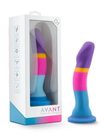 AVANT D1 HOT N’ COOL MULTI COLOR DILDO