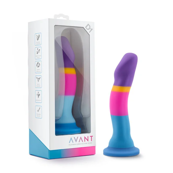 AVANT D1 HOT N’ COOL MULTI COLOR DILDO