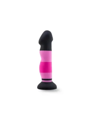 Avant D4 Sexy in Pink Silicone Dildo, 7.0 Inch Insertable, 1.75 Inch Max Width