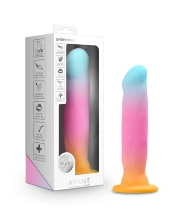 AVANT GOLDEN DAWN 8IN G-SPOT & ANAL PLAY