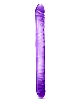 B Yours 18 Inch Double Dildo - Purple