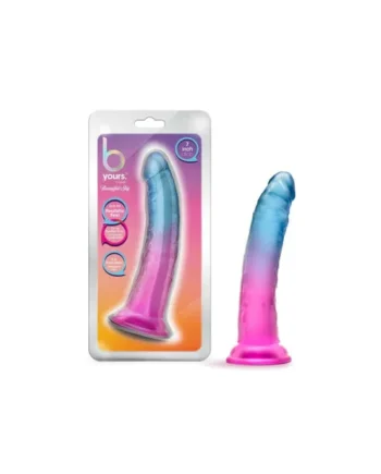B Yours Beautiful Sky Dildo 7" by Blush Novelties