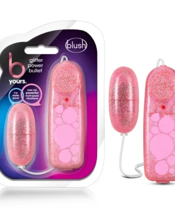 B YOURS GLITTER POWER BULLET PINK