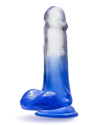 B Yours - Stella Blue - 6 Inch Dildo - Blue