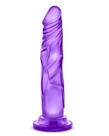 B YOURS SWEET N HARD 5 PURPLE DILDO “