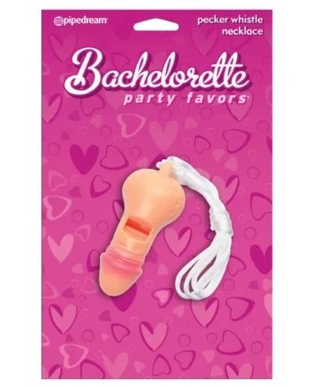 Bachelorette Party Favors Pecker Whistle Necklace