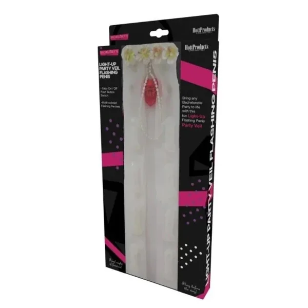 Bachelorette Party ”Light up” Penis Veil