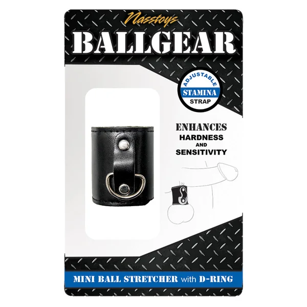Ballgear Mini Ball Stretcher With D Ring - Black