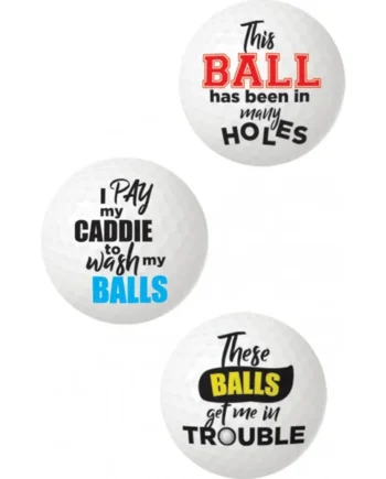 BALLS DEEP NOVELTY GOLF BALLS