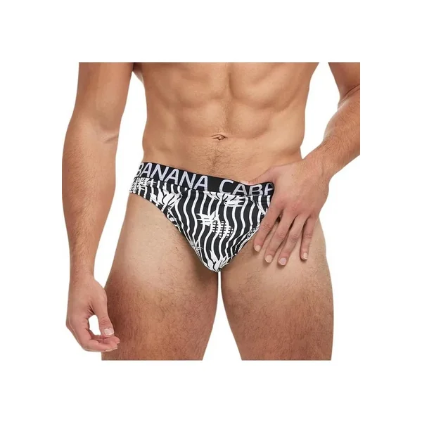 Banana Cabana Bikini – Large/XLarge – Black/White