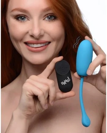 BANG! 28X PLUSH EGG & REMOTE CONTROL BLUE