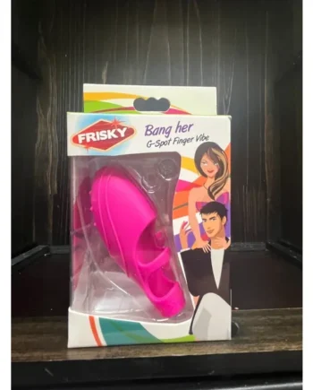 Bang Her G-Spot Finger Vibe in Pink
