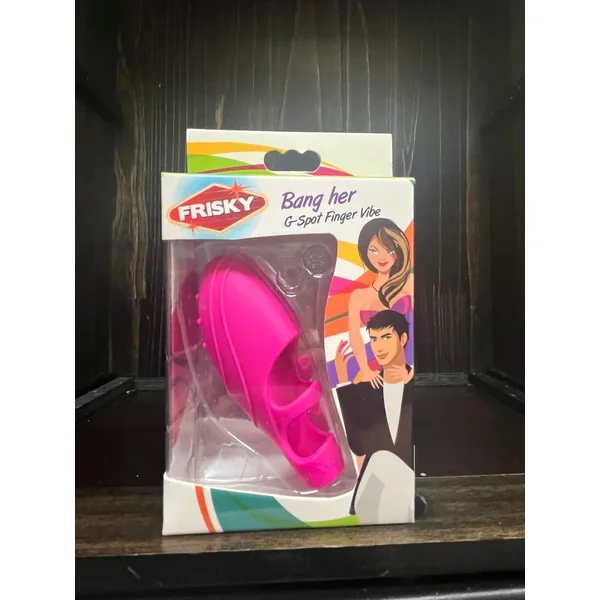 Bang Her G-Spot Finger Vibe in Pink