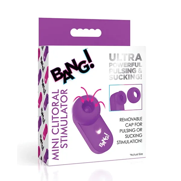 Bang! Mini Clitoral Stimulator – Purple