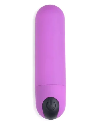 Bang Vibrating Bullet With Remote Control - Purple