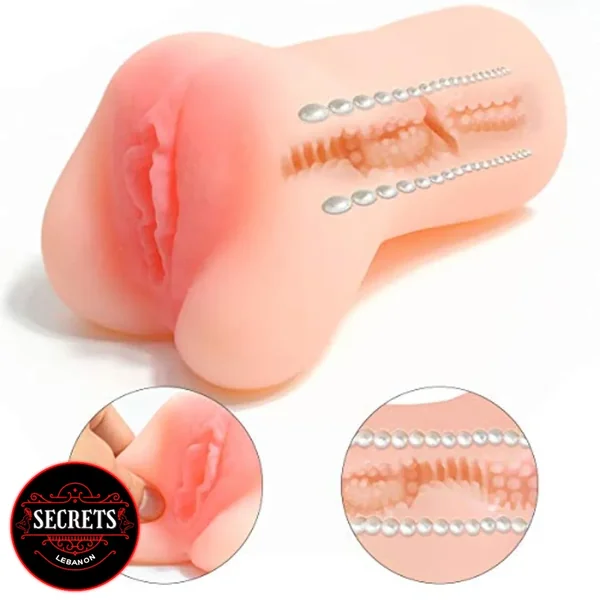 Barbie Portable Pocket Pussy Masturbator With Stimulation Pearls