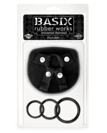 BASIX RUBBER WORKS UNIVERSAL HARNESS PLUS SIZE