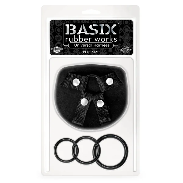 BASIX RUBBER WORKS UNIVERSAL HARNESS PLUS SIZE