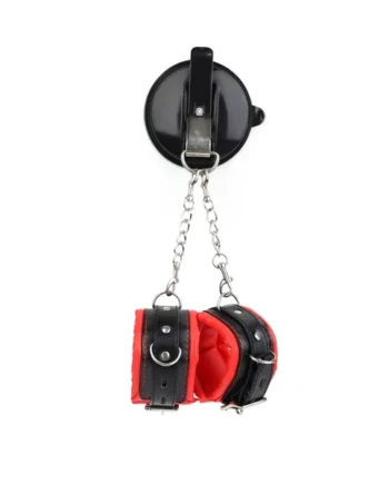 BDSM Suction Cup & Handcuffs Set