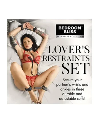 Bedroom Bless Lover’s Restraint Set – Black