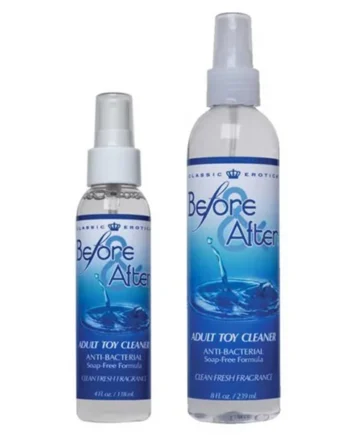 Before After Sex Toy Cleaner by Classic Brands
