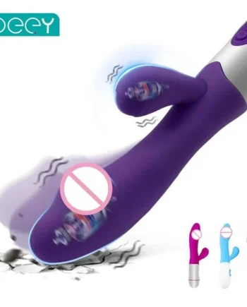 Beginner-Friendly Rabbit Vibrator – Powerful G-Spot, Clitoral, & Nipple Stimulator