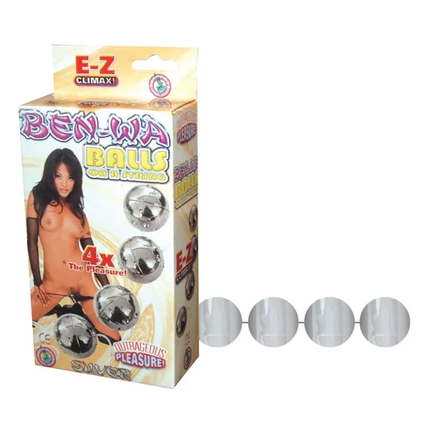BEN WA BALLS ON A STRING SILVER