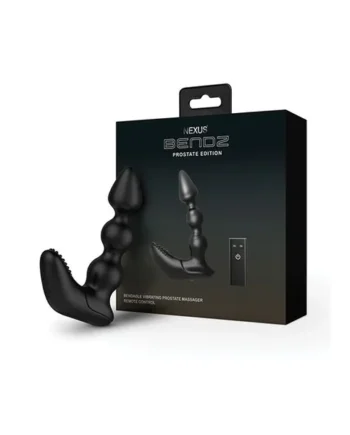 Bendz Bendable Prostate & Perineum Massager – Black