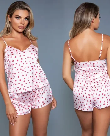 BeWicked Blossom PJ Set-Pink Medium
