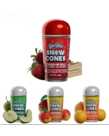 Big Chief Snow Cones 5ct THCA Pre-Rolls Passion Fruit Sorbet
