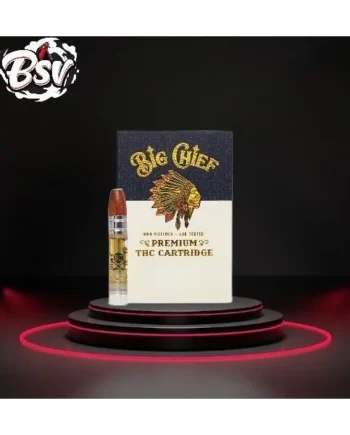 Big Chief THC-A+P 2g Cartridge Melted Diamonds Black Water OG