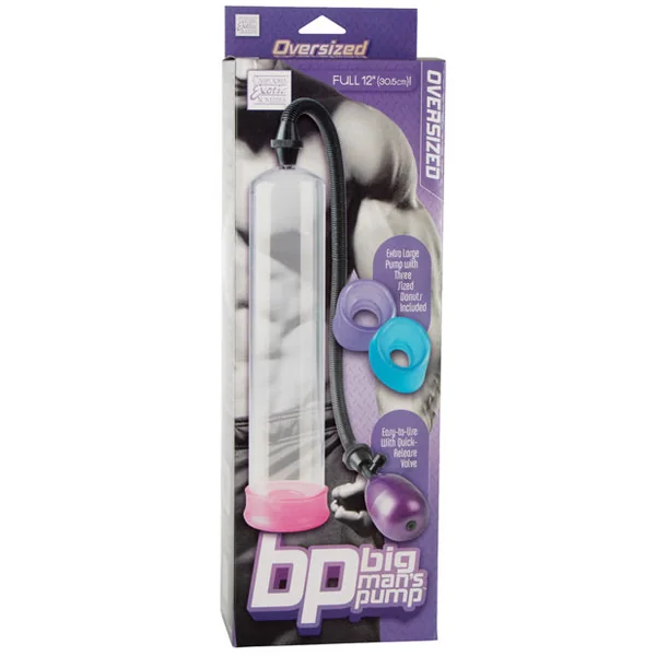 Big Man's Pump 12" W-3 Sized Sleeves - Clear