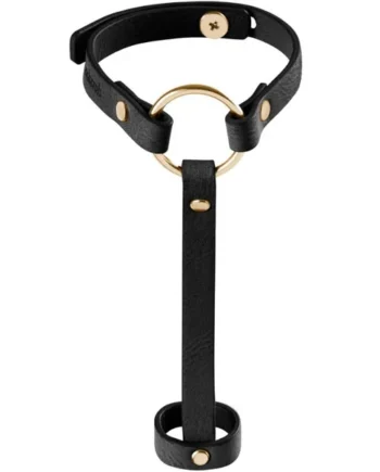 BIJOUX - INDISCRETS MAZE BRACELET / HAND HARNESS BLACK